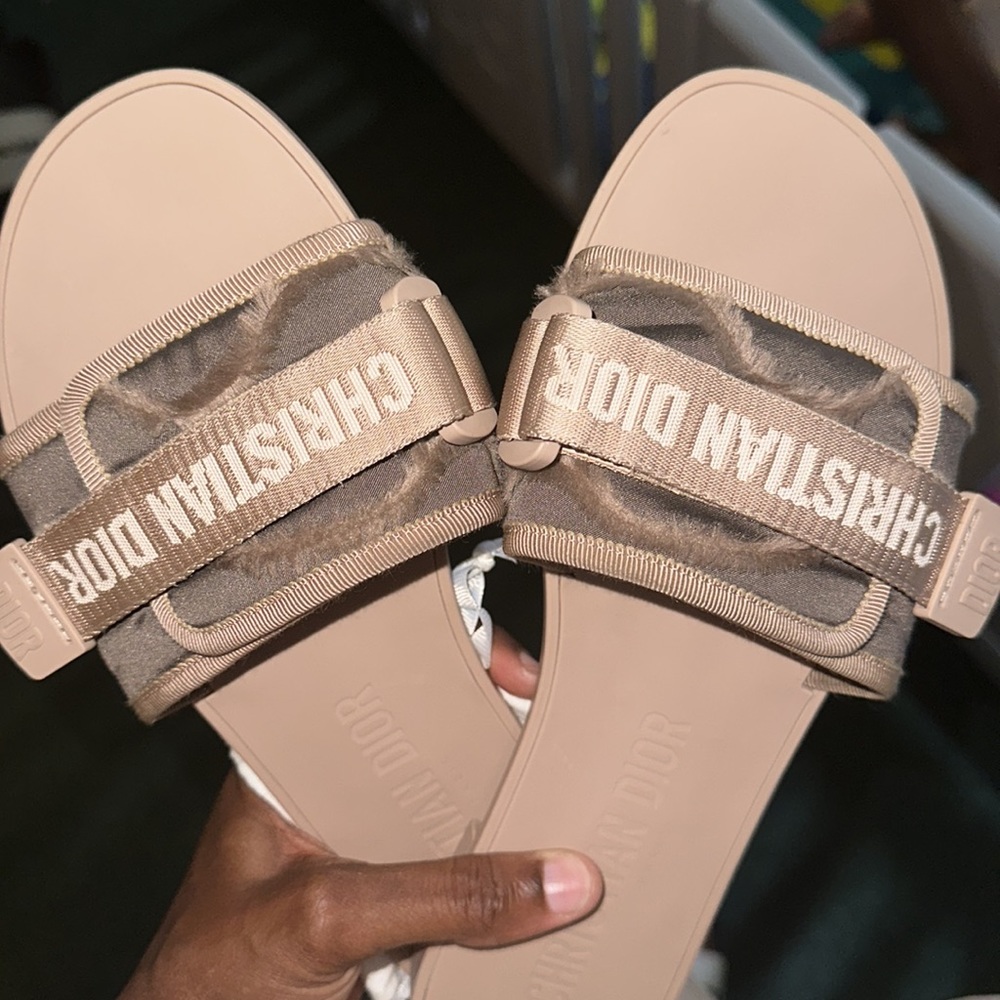 Christian Dior slides